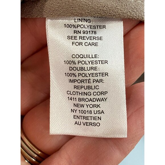 Truth By Republic Womens Long Sleeve Blouse With Artistic Design S/P - Picture 7 of 7